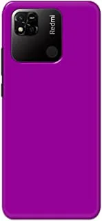 Khaalis Solid Color Purple matte finish shell case back cover for Xiaomi Redmi 9c - K208240