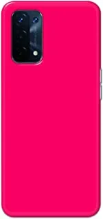 Khaalis Solid Color Pink matte finish shell case back cover for Oppo A74 5G - K208231