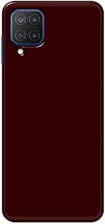 جراب خلفي متين بلون أحمر خالص من خاليس لهاتف Samsung Galaxy M12 - K208229