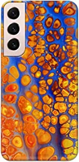 Khaalis Marble Print Multicolor matte finish designer shell case back cover for Samsung S22 Plus - K208221