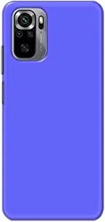 Khaalis Solid Color Blue matte finish shell case back cover for Xiaomi Redmi Note 10s - K208244