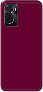 Khaalis Solid Color Purple matte finish shell case back cover for Oppo A76 - K208235