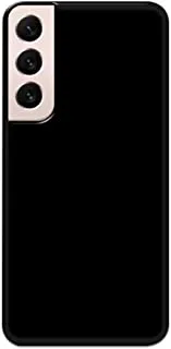 Khaalis Solid Color Black matte finish shell case back cover for Samsung S22 Plus - K208224