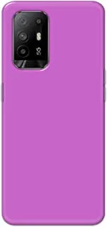 Khaalis Solid Color Purple matte finish shell case back cover for Oppo A93 - K208239