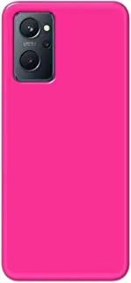 Khaalis Solid Color Pink matte finish shell case back cover for Realme 9i - K208230