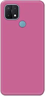 Khaalis Solid Color Purple matte finish shell case back cover for Oppo A15s - K208232