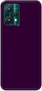 Khaalis Solid Color Purple matte finish shell case back cover for Realme 9 Pro - K208236