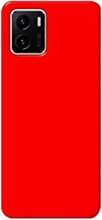 جراب خلفي متين بلون أحمر خالص من كاليس لهاتف فيفو Y15s - K208227