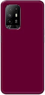 Khaalis Solid Color Purple matte finish shell case back cover for Oppo A94 5G - K208235