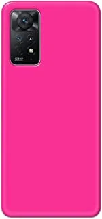 Khaalis Solid Color Pink matte finish shell case back cover for Xiaomi Redmi Note 11 Pro Plus - K208230