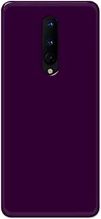 Khaalis Solid Color Purple matte finish shell case back cover for OnePlus 8 - K208236