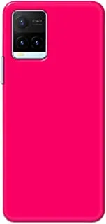 Khaalis Solid Color Pink matte finish shell case back cover for Vivo Y21T - K208231
