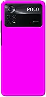 Khaalis Solid Color Pink matte finish shell case back cover for Xiaomi Poco X4 Pro 5G - K208238