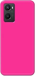 Khaalis Solid Color Pink matte finish shell case back cover for Oppo A96 - K208230