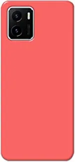 Khaalis Solid Color Pink matte finish shell case back cover for Vivo Y15s - K208226