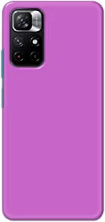 Khaalis Solid Color Purple matte finish shell case back cover for Xiaomi Mi Note 11T - K208239