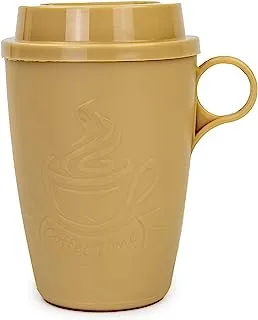 Zeyve Polypropylene Coffee Mug 500ml Brown