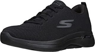 Skechers Men's Gowalk Arch Fit-Athletic Workout Walking Shoe with Air Cooled Foam Sneaker, Black, 46 EU