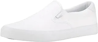 Lugz mens Clipper Classic Slip-on Fashion Sneaker, White, 4.5 US