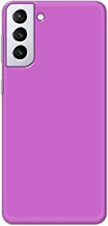 Khaalis Solid Color Purple matte finish shell case back cover for Samsung Galaxy S21 - K208239