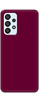 Khaalis Solid Color Purple matte finish shell case back cover for Samsung A33 5G - K208235