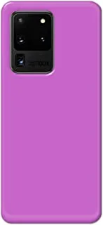 Khaalis Solid Color Purple matte finish shell case back cover for Samsung Galaxy S20 Ultra - K208239