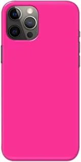 Khaalis Solid Color Pink matte finish shell case back cover for Apple iPhone 12 pro - K208230