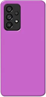 Khaalis Solid Color Purple matte finish shell case back cover for Samsung Galaxy A53 5G - K208239