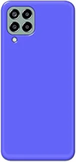 جراب خلفي متين بلون أزرق مطفأ اللمعة من خاليس لهاتف Samsung Galaxy M33 5G - K208244