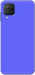 Khaalis Solid Color Blue matte finish shell case back cover for Samsung Galaxy M12 - K208244