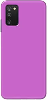 Khaalis Solid Color Purple matte finish shell case back cover for Samsung A03s - K208239
