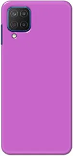 Khaalis Solid Color Purple matte finish shell case back cover for Samsung Galaxy M12 - K208239