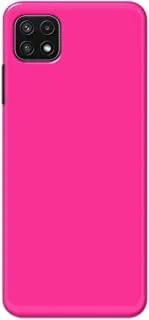 Khaalis Solid Color Pink matte finish shell case back cover for Samsung A22 5G - K208230
