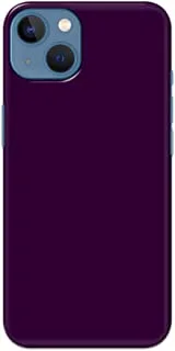 Khaalis Solid Color Purple matte finish shell case back cover for Apple iPhone 13 - K208236