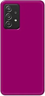 Khaalis Solid Color Purple matte finish shell case back cover for Samsung Galaxy A52 5G - K208234