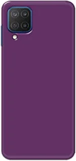 Khaalis Solid Color Purple matte finish shell case back cover for Samsung Galaxy M12 - K208237