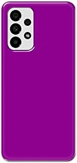 Khaalis Solid Color Purple matte finish shell case back cover for Samsung A73 - K208240