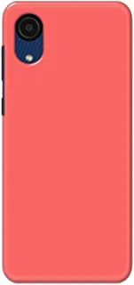 Khaalis Solid Color Pink matte finish shell case back cover for Samsung A03 Core - K208226