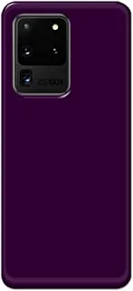 Khaalis Solid Color Purple matte finish shell case back cover for Samsung Galaxy S20 Ultra - K208236