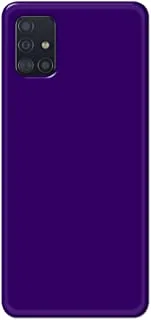 Khaalis Solid Color Purple matte finish shell case back cover for Samsung Galaxy M31s - K208242