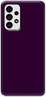 Khaalis Solid Color Purple matte finish shell case back cover for Samsung A73 - K208236