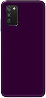 Khaalis Solid Color Purple matte finish shell case back cover for Samsung A03s - K208236