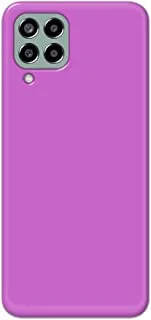 Khaalis Solid Color Purple matte finish shell case back cover for Samsung Galaxy M33 5G - K208239