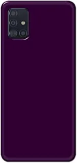 Khaalis Solid Color Purple matte finish shell case back cover for Samsung Galaxy M31s - K208236