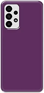 Khaalis Solid Color Purple matte finish shell case back cover for Samsung A73 - K208237
