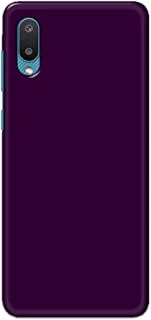 Khaalis Solid Color Purple matte finish shell case back cover for Samsung Galaxy A02 - K208236