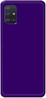 Khaalis Solid Color Purple matte finish shell case back cover for Samsung Galaxy A71 - K208242