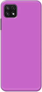 Khaalis Solid Color Purple matte finish shell case back cover for Samsung A22 5G - K208239