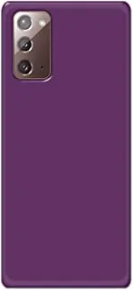 Khaalis Solid Color Purple matte finish shell case back cover for Samsung Galaxy Note 20 - K208237