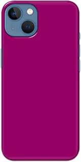 Khaalis Solid Color Purple matte finish shell case back cover for Apple iPhone 13 - K208234
